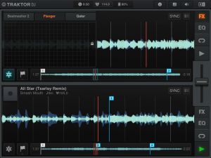 Traktor DJ iPad App Interface