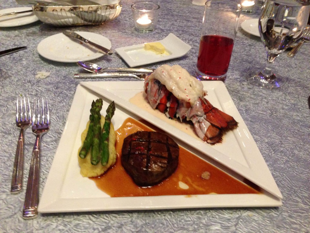 Surf and Turf. Ritz-Carlton style.