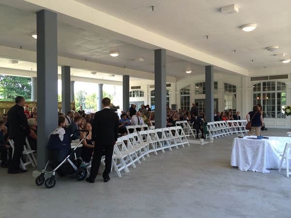 Covered Ceremony area