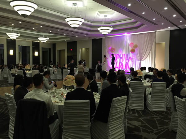Mother's day thanks at the wedding.