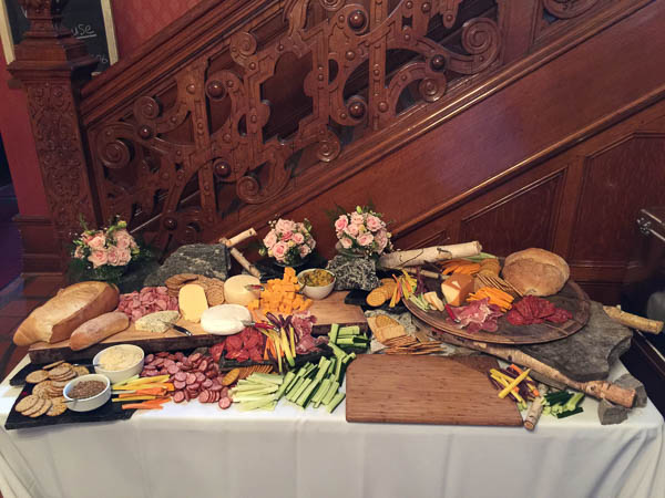 Cocktails and food